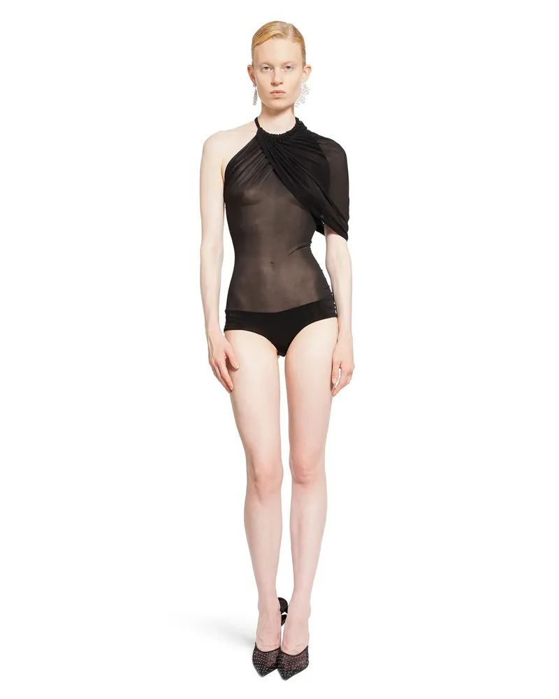 Magda Butrym WOMAN BLACK BODYSUITS Black