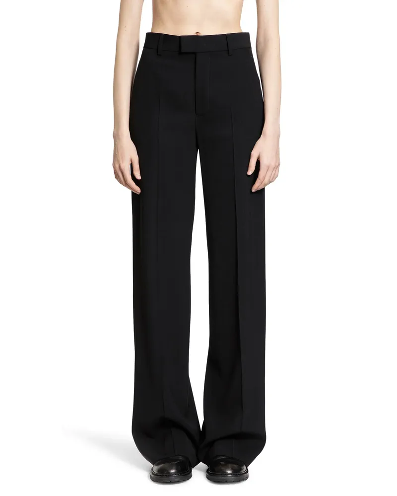 Ann Demeulemeester Maaike flared comfort trousers Black