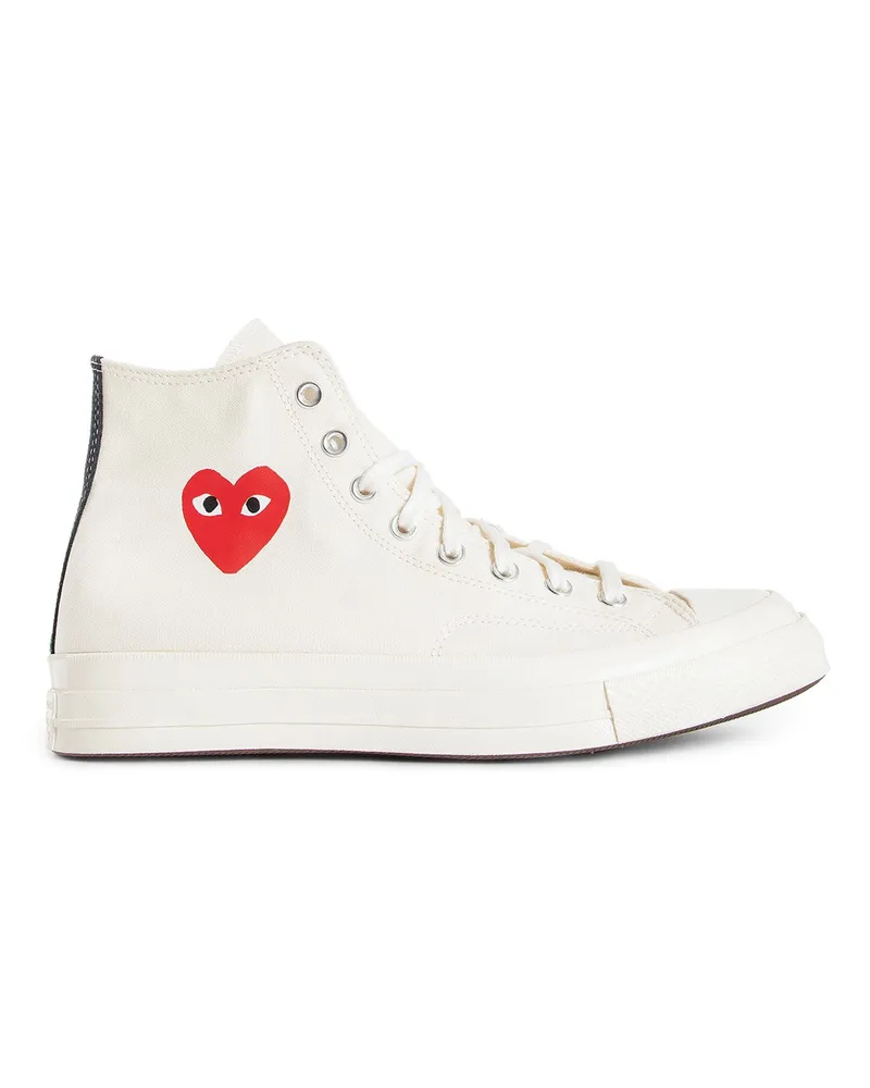 Comme des Garçons UNISEX WHITE SNEAKERS White