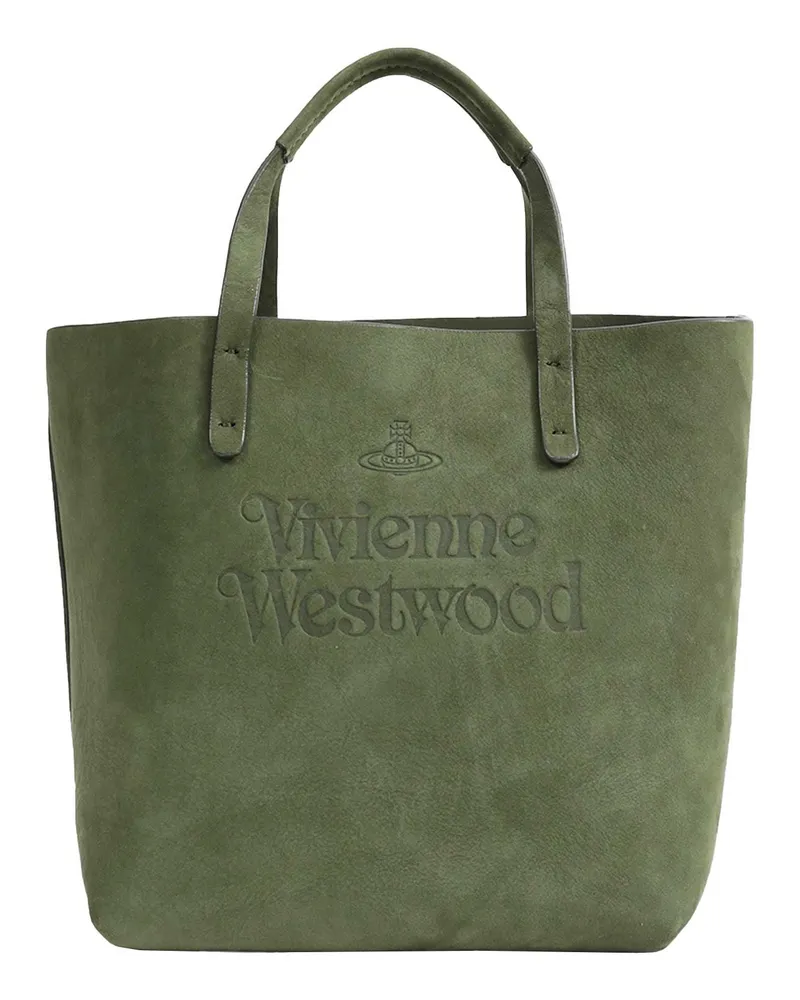 Vivienne Westwood Shopper Small Bag Green