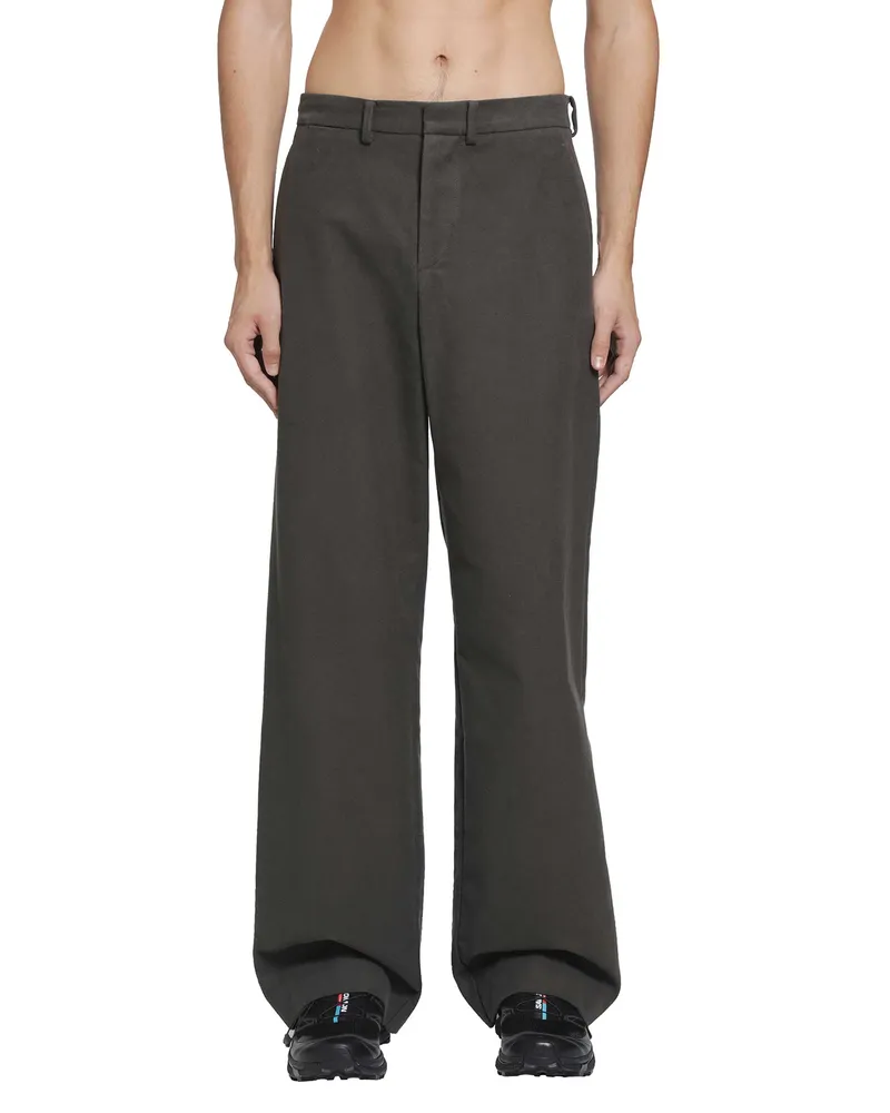 Rier Cotton Trousers Grey
