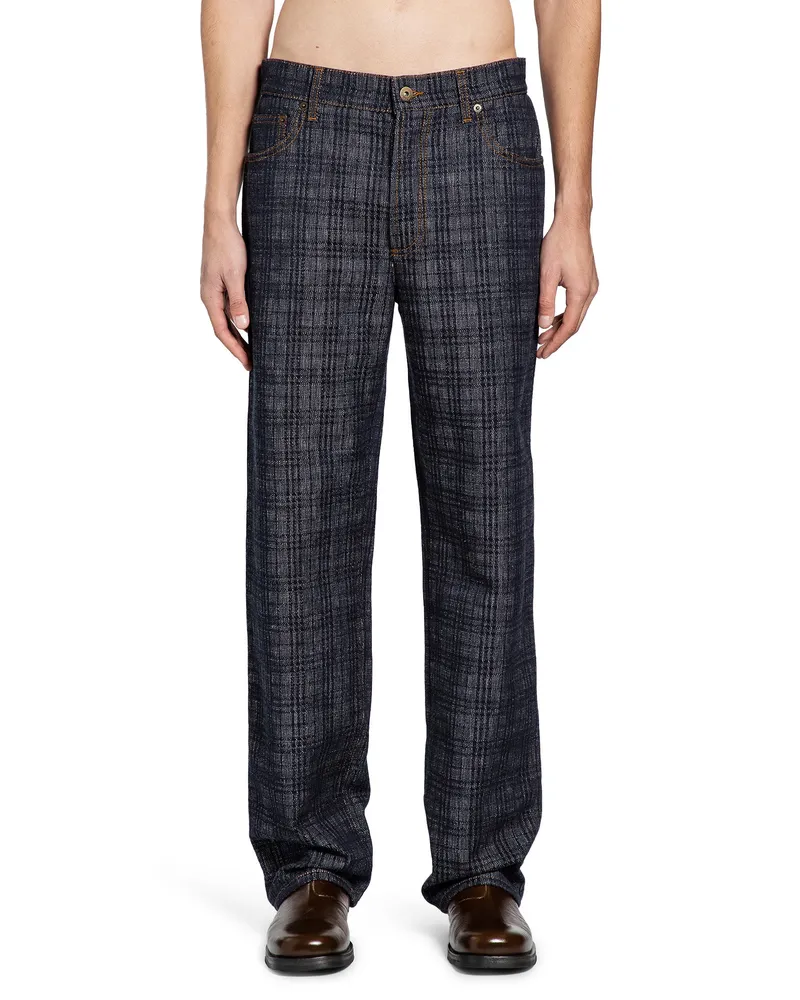 Burberry Denim Cotton Jeans Blue