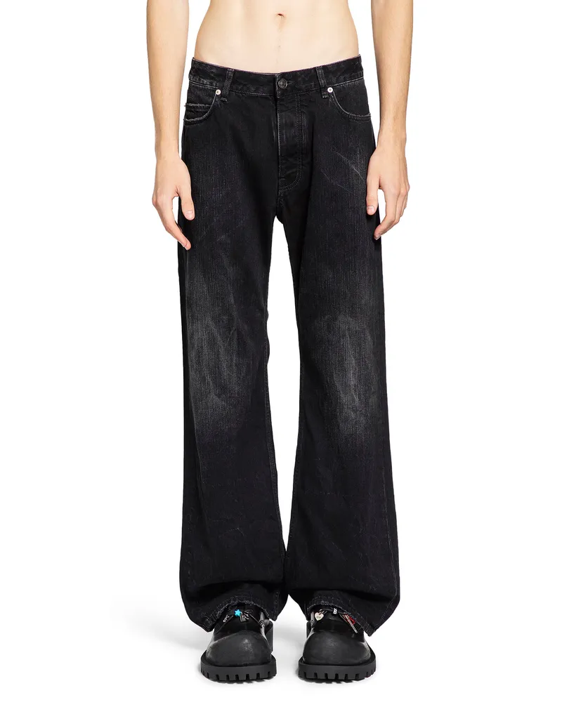 Balenciaga Relaxed Fit Pants Black