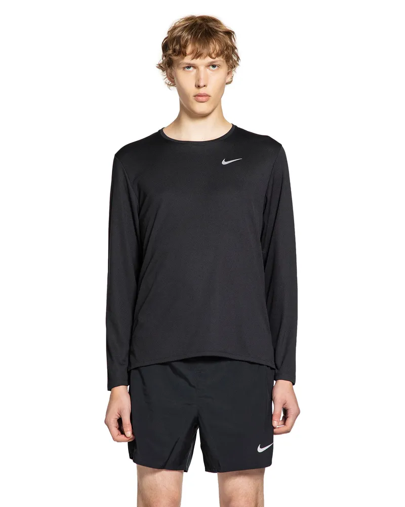 Nike MAN BLACK T-SHIRTS & TANK TOPS Black