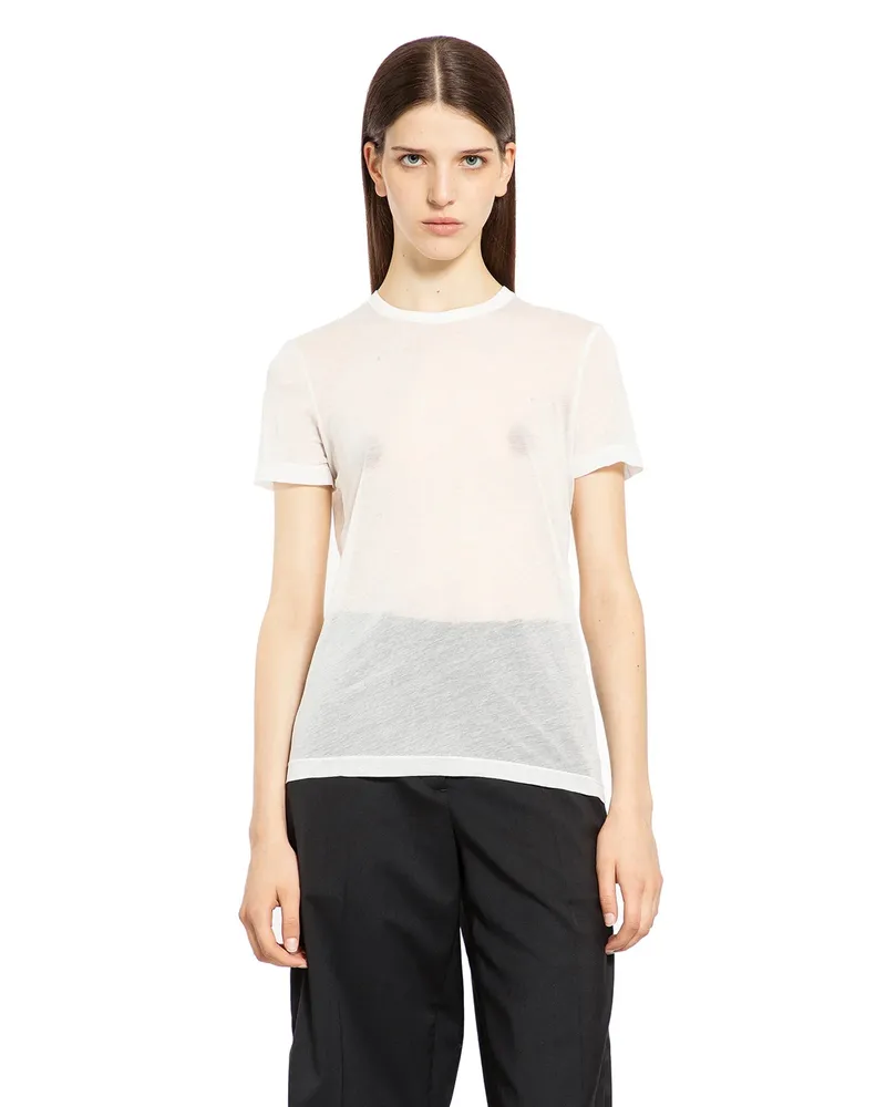 Helmut Lang WOMAN T-SHIRTS White