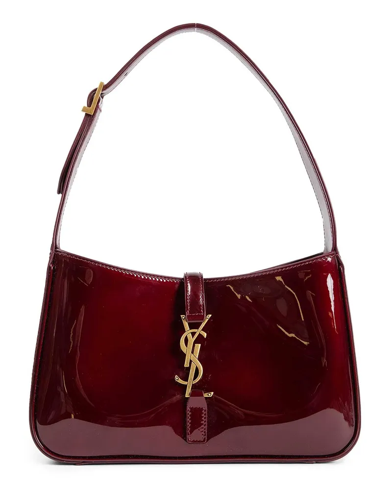 Saint Laurent Le 5 à 7 Medium Bag Red