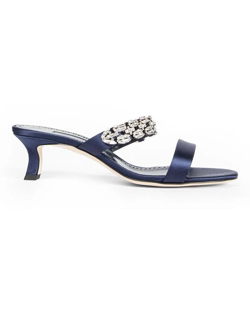 Manolo Blahnik Sakotam Sandals 050 Blue