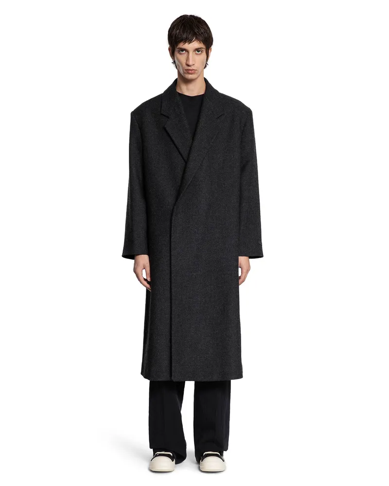 Fear of God Classic Overcoat Black