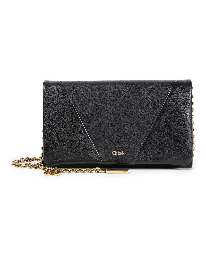 Chloé Spin Shoulder Bag Black