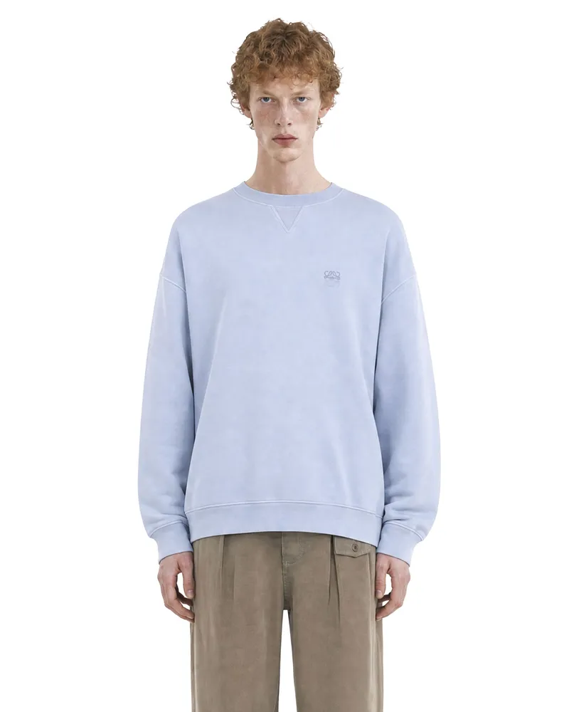 Loewe Sweatshirt in Cotton Blue