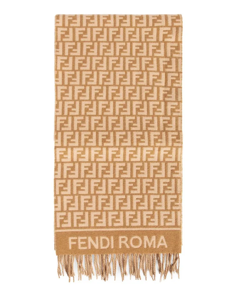 Fendi FF Scarf Beige