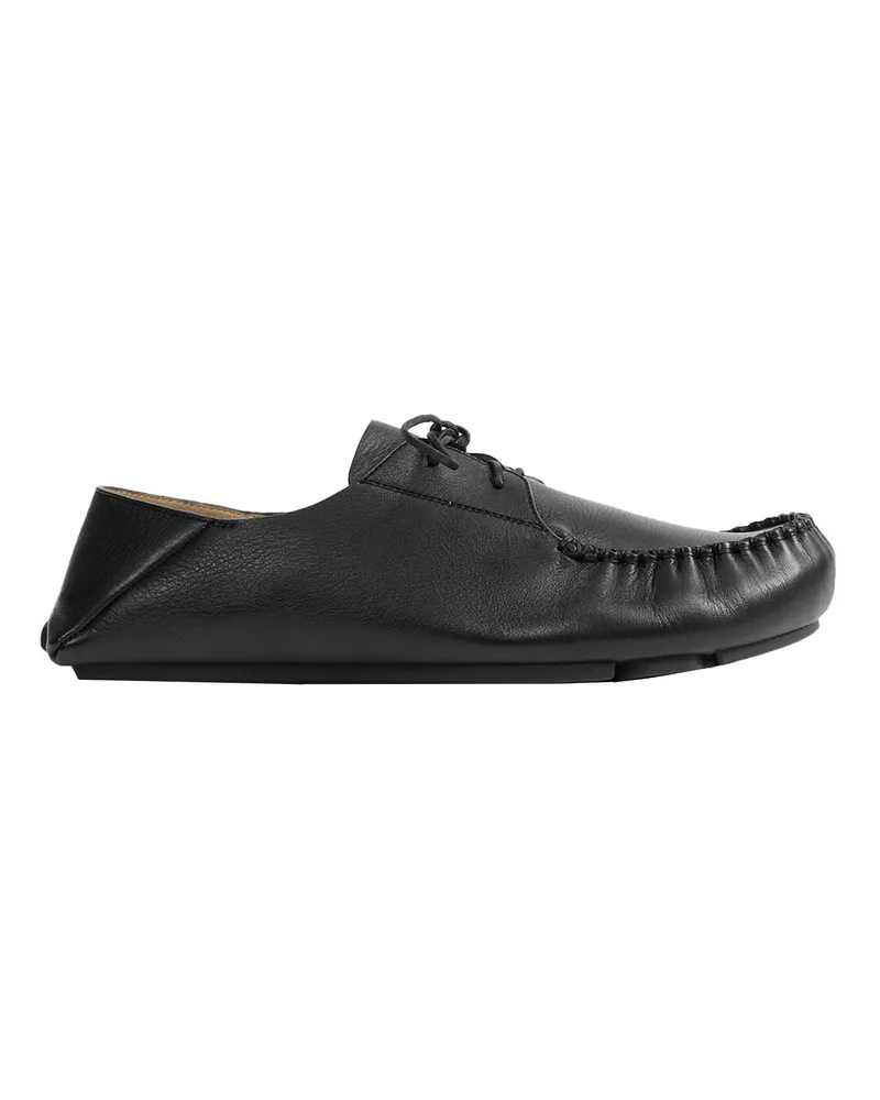 Loewe Rambla Boat Lace-Up Shoes Black