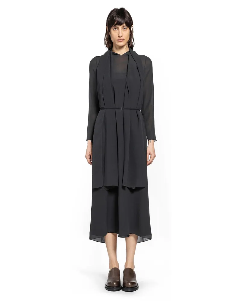 The Row Amede Dress Black