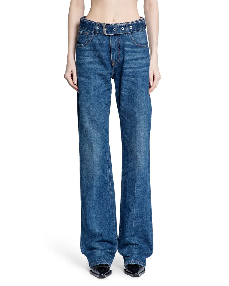 SSHEENA Regular Denim Jeans Blue