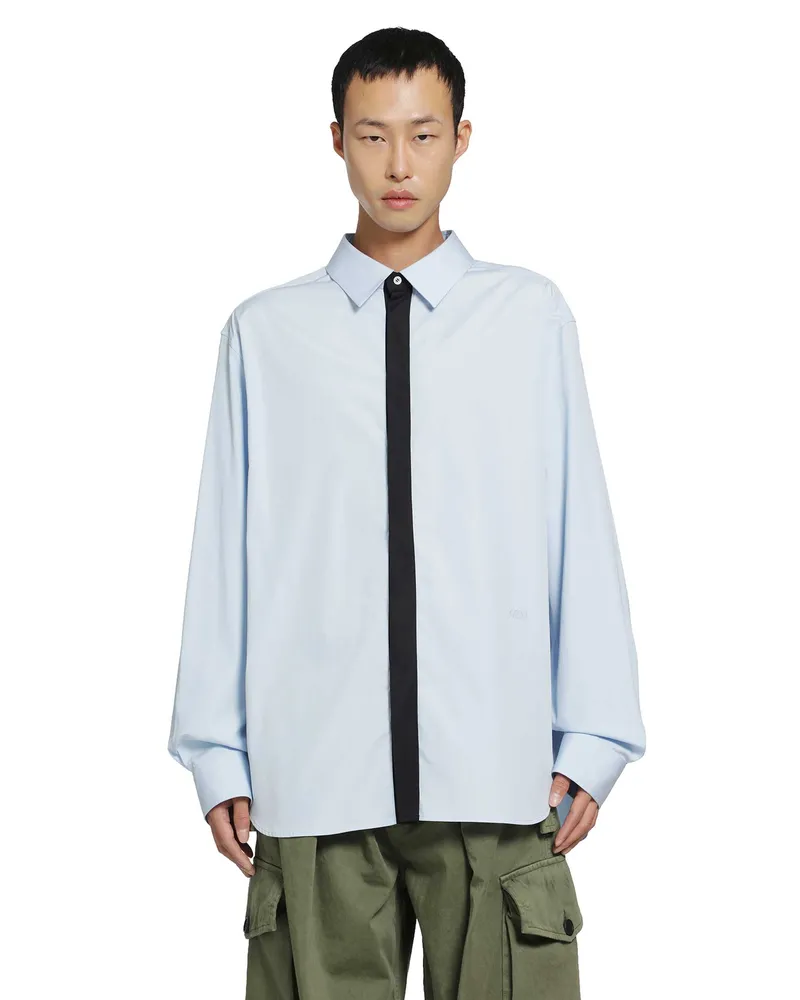 Loewe Shirt in Cotton Blue