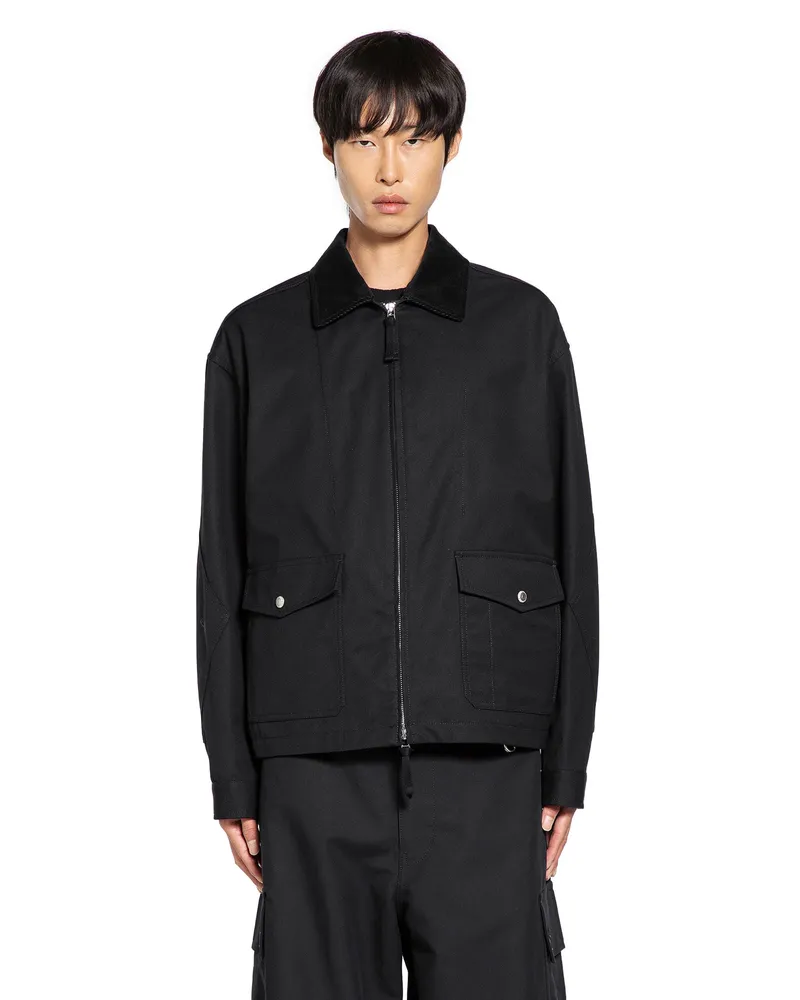 Comme des Garçons Corduroy Jacket Black