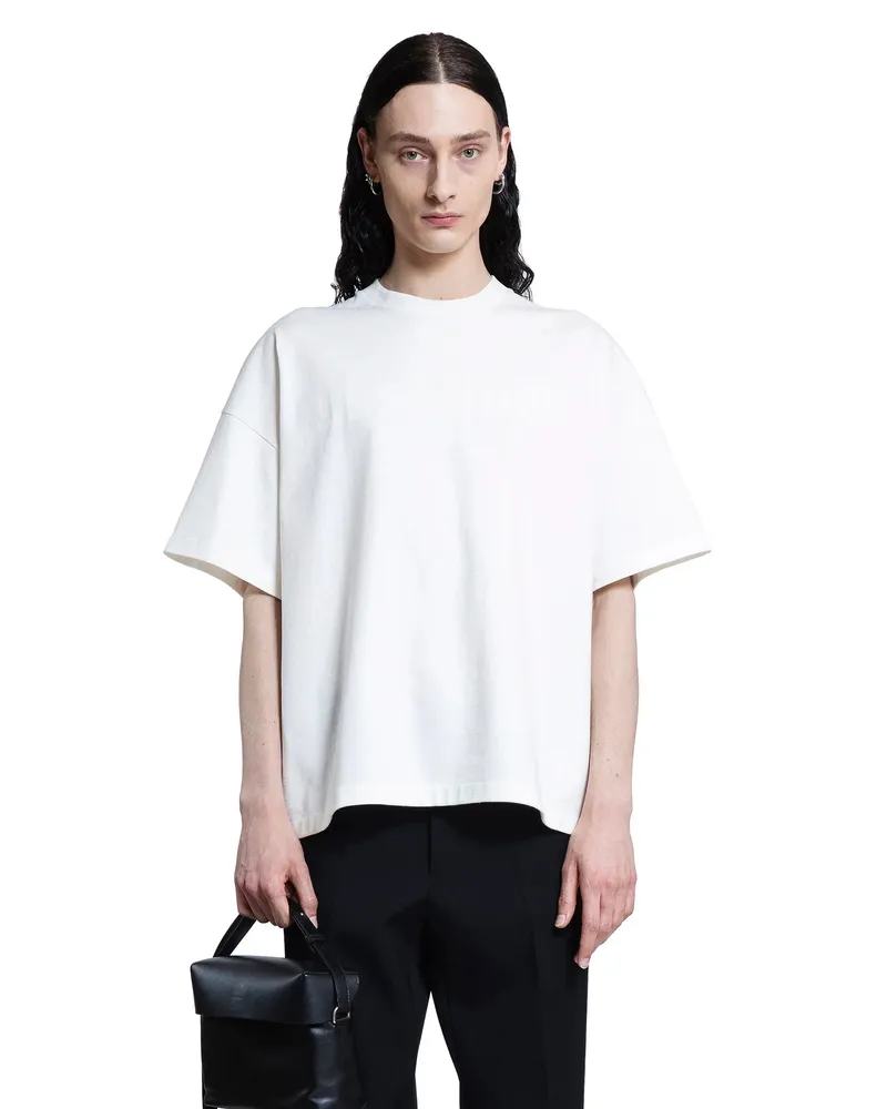 Jil Sander Logo T-Shirt White