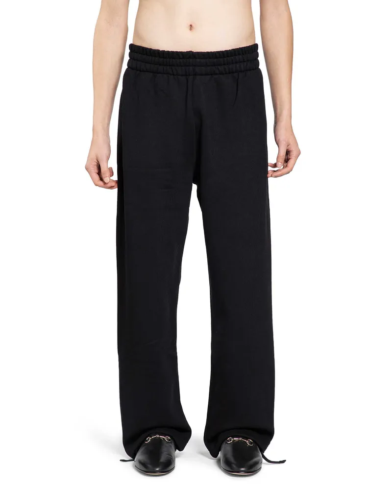Gucci Jersey Sweatpants Black