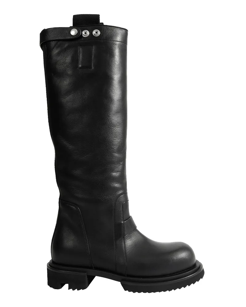Rick Owens Tower Knee Pull On Gabe Boots Black