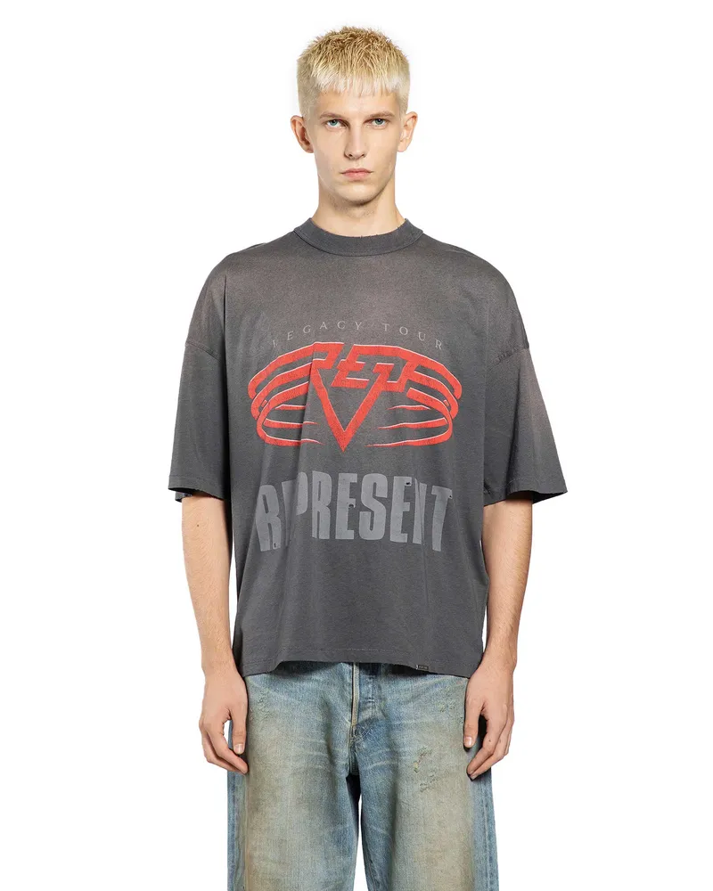 REPRESENT MAN BLACK SHIRTS Black