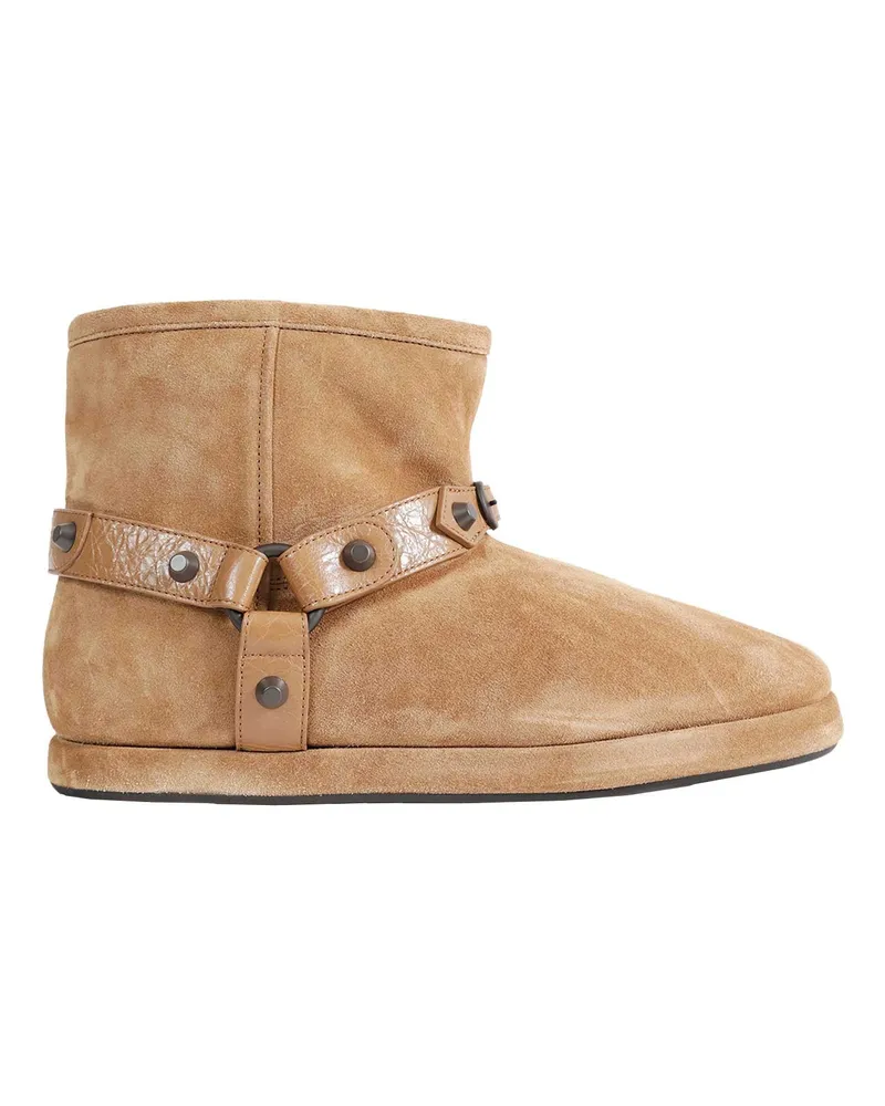 Balenciaga Alaska Soft Boots Beige