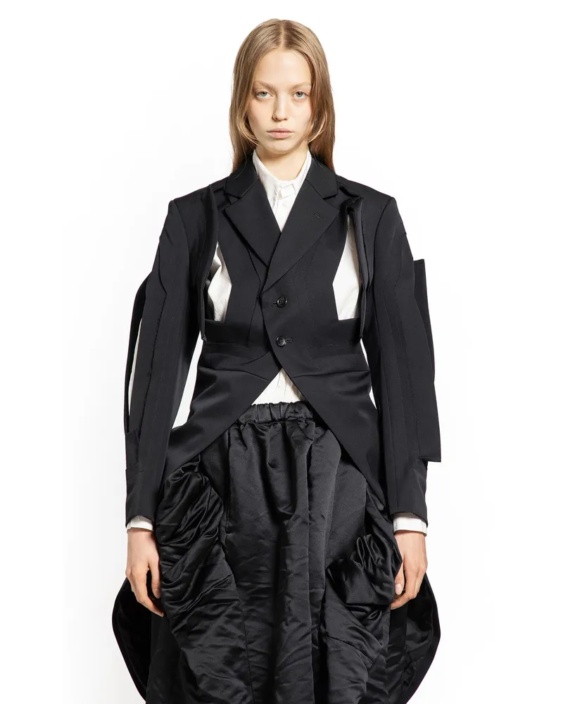 Comme des Garçons Single-Breasted Blazer Classic Black