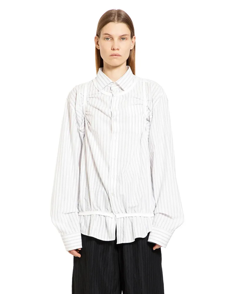 Maison Margiela WOMAN WHITE SHIRTS White
