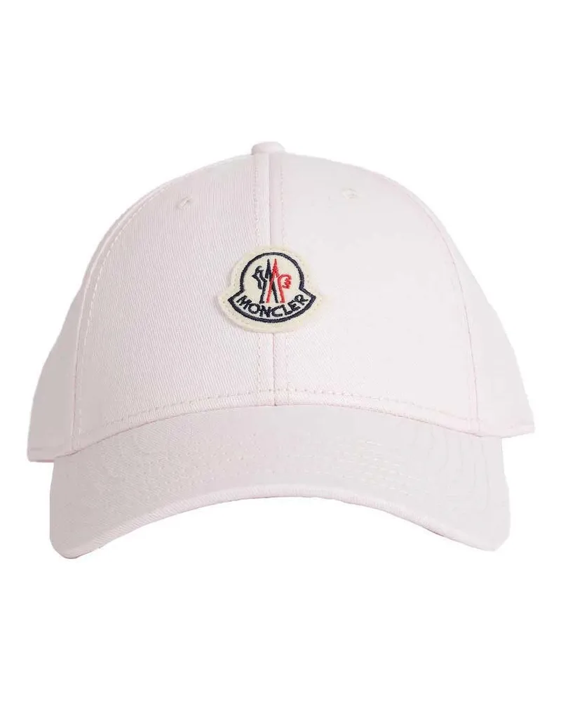 Moncler Logo Baseball Cap Pink