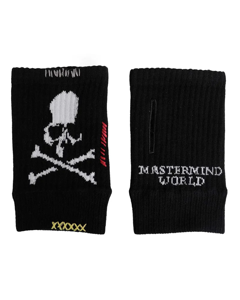 Mastermind World Knitted Arm Wamers Black