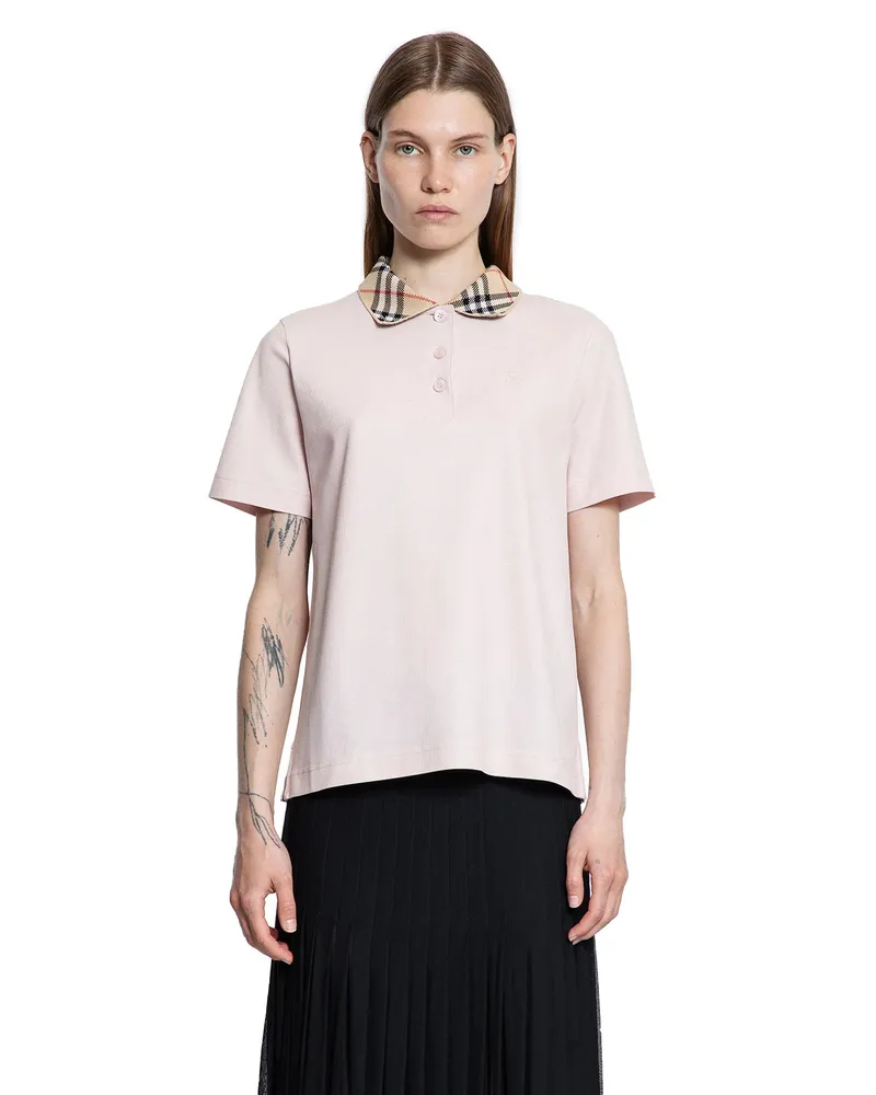 Burberry WOMAN PINK T-SHIRTS & TANK TOPS Pink