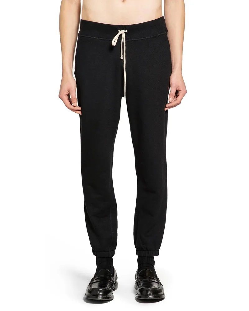 Ralph Lauren Cotton Jersey Sweatpants Black
