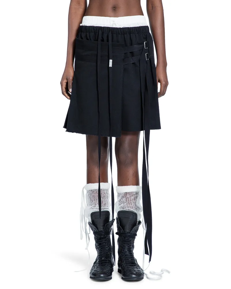 Ann Demeulemeester Gonna grembiule Ava Black