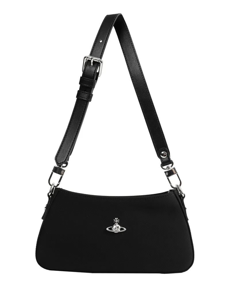 Vivienne Westwood Tasha Shoulder Phone Bag Black