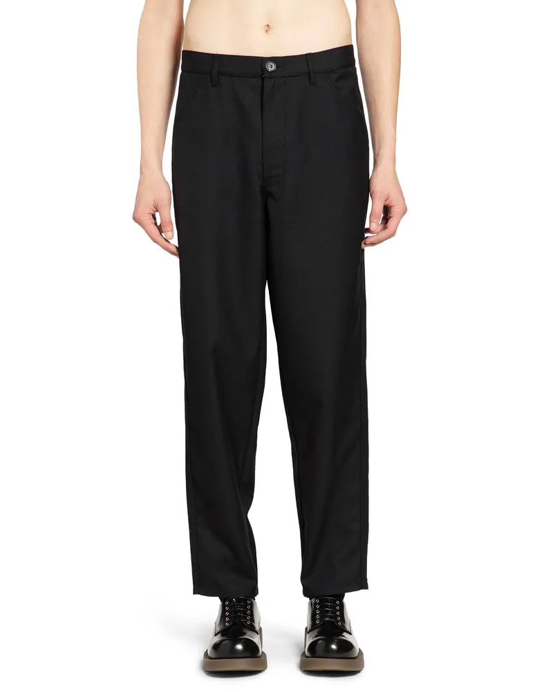 Comme des Garçons Wide Leg Trousers Black