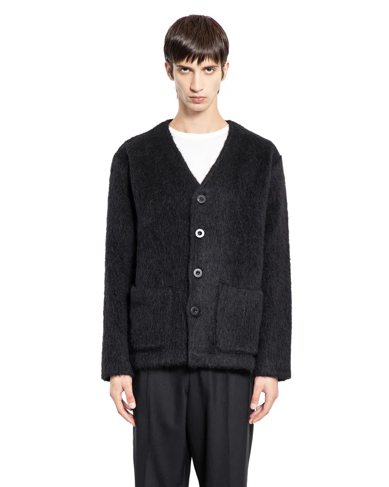 Our Legacy Wool Alpaca Cardigan Black