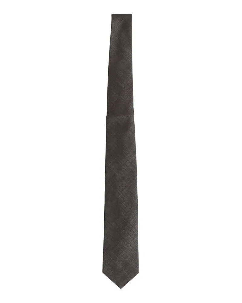 Our Legacy Semi-Sheer Voile Tie Black