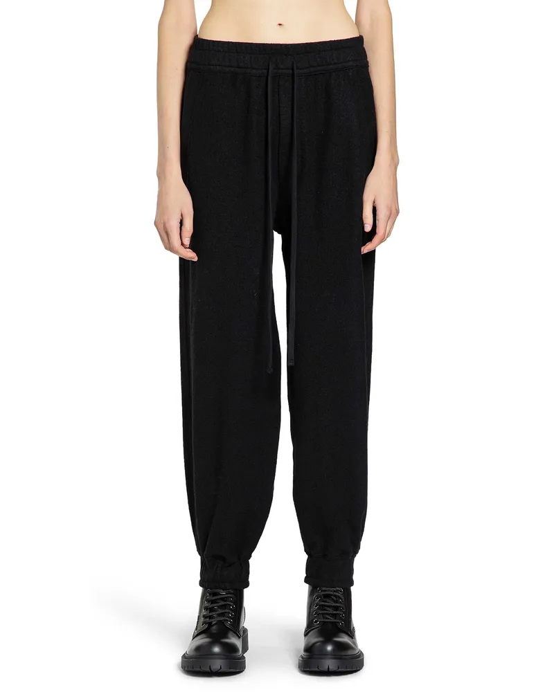 THOM KROM Wool Sweatpants Black