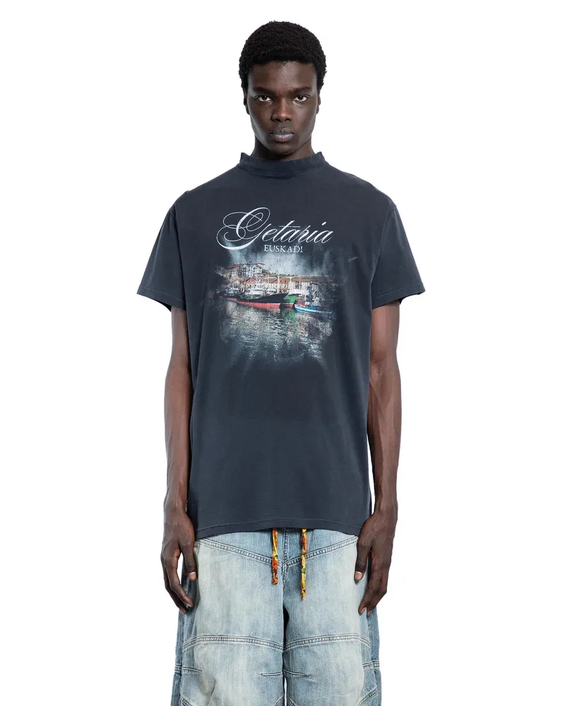 Balenciaga Getaria oversize T-Shirt Black