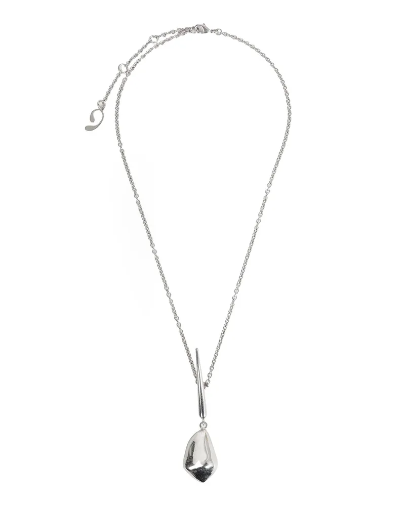 PANCONESI Lacrima Necklace Silver
