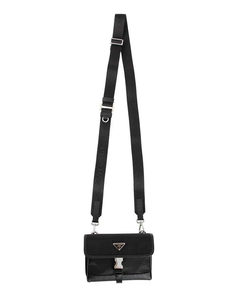 Prada Re-Nylon and Saffiano leather smartphone case€ 920RE-NYLON Black