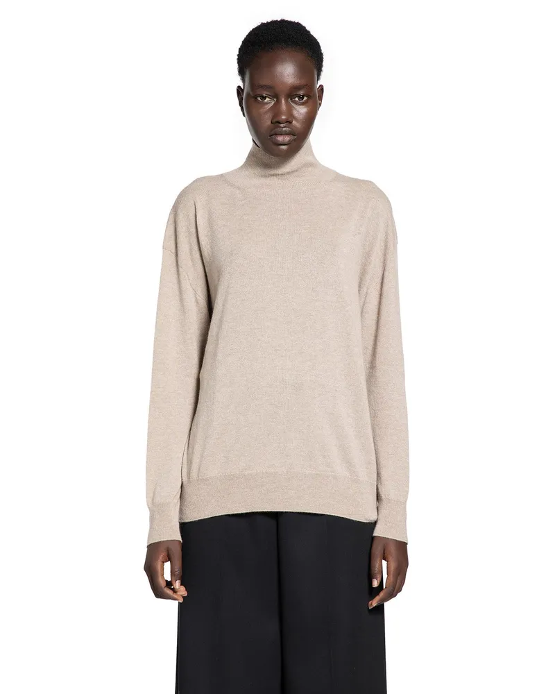 The Row Jabari Top in Cashmere Beige