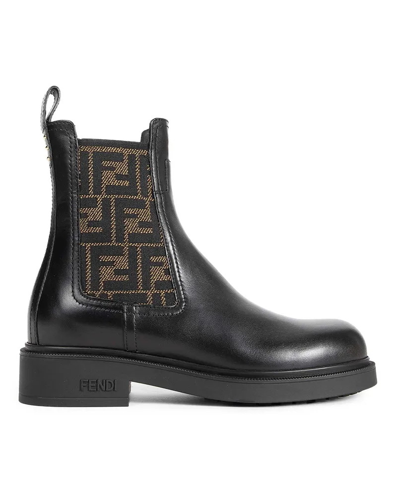 Fendi WOMAN BLACK BOOTS Black