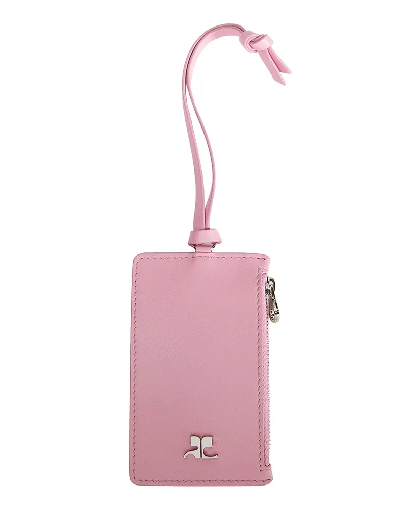Courrèges Lather Cardholders Pink