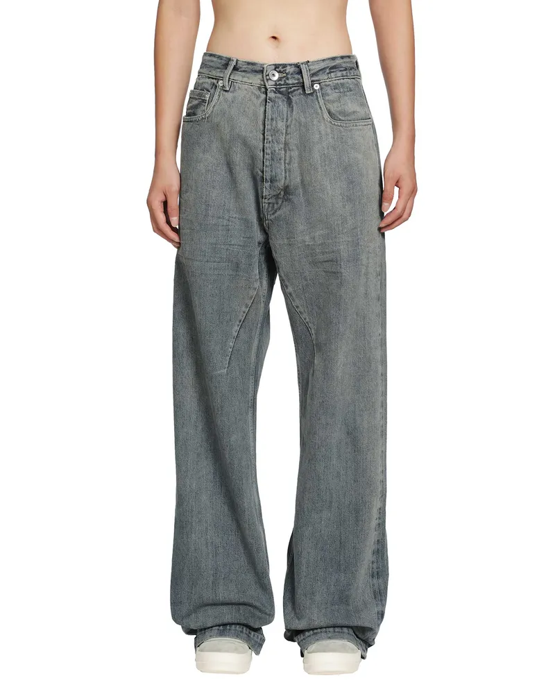 DRKSHDW by Rick Owens Tower Geth Jeans Blue