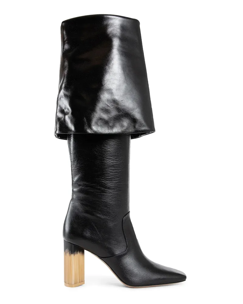 Chloé Stivale con tacco Georgia Black