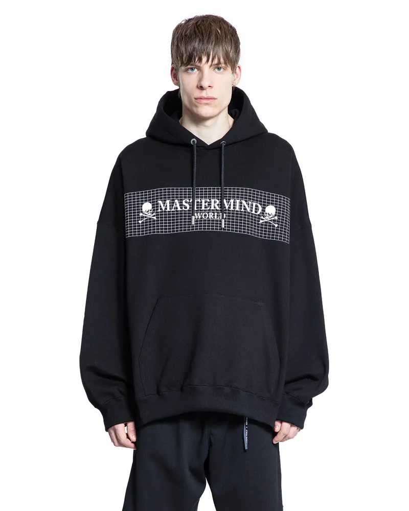 Mastermind World Skull Grid Hoodie Black