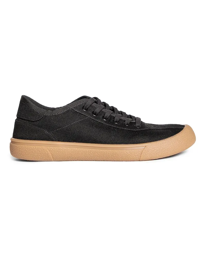 The Row Canvas Sneakers Black
