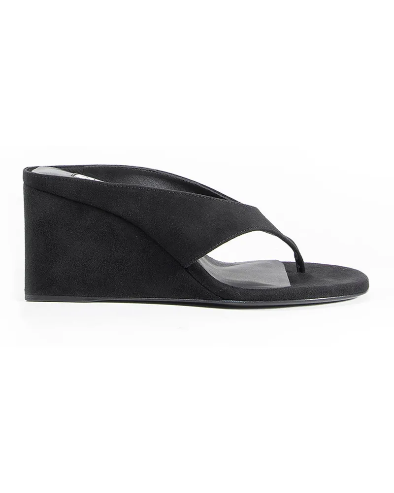 Alaïa Cube Thong Mules Black