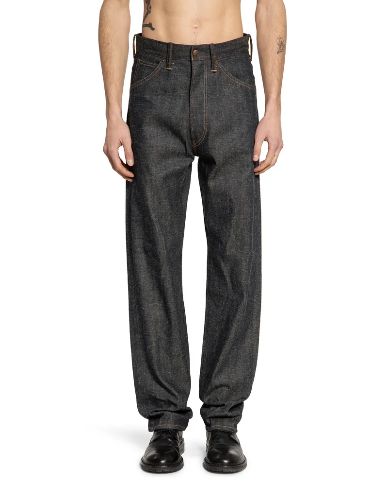 Taiga Takahashi LOT .702 Denim Trousers Blue