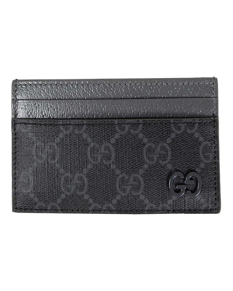 Gucci Two-Tone GG Card Case Black